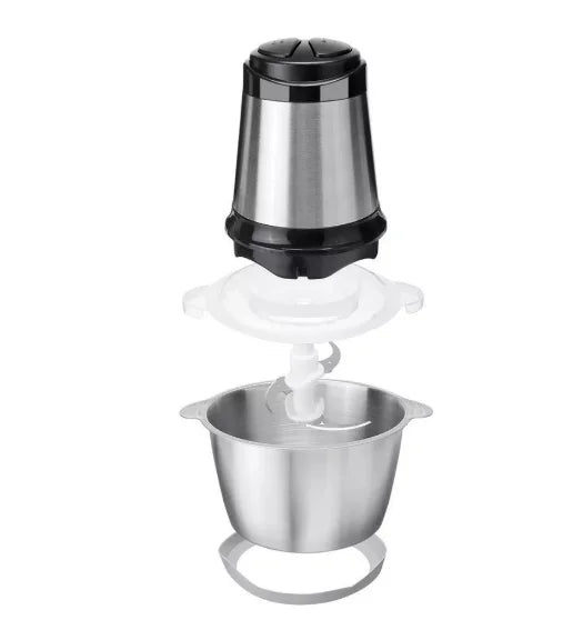 Processador de Alimentos Elétrico 2L 110V – Potência e Praticidade na Sua Cozinha!