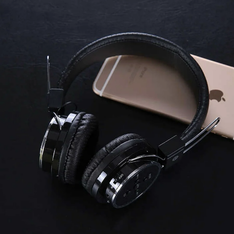 Fone De Ouvido Sem Fio bluetooth fm mp3 Micro Sd Usb B-05 Headphone Universal Sd P2 B05