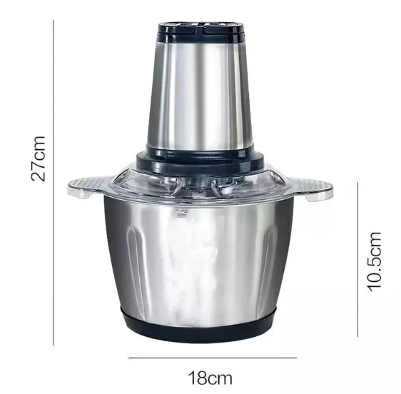 Processador de Alimentos Elétrico 2L 110V – Potência e Praticidade na Sua Cozinha!