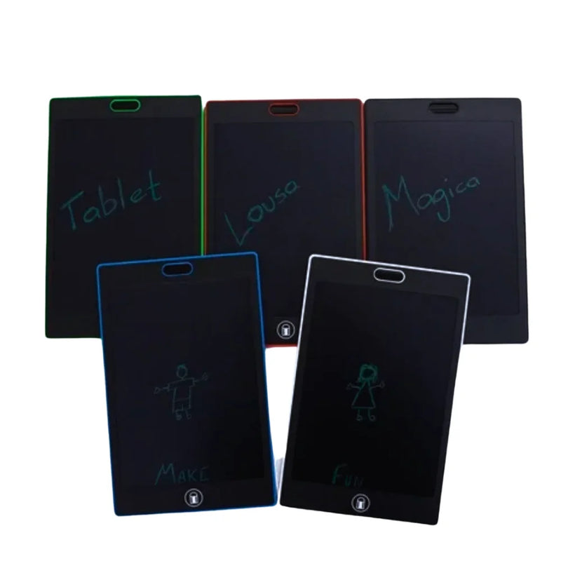Tablet Mágico LCD&nbsp; - Tela Colorida de 8.5 Polegadas