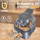 Fritadeira Elétrica Coibeu Sem Óleo 7L — Air Fryer Digital Touch Screen