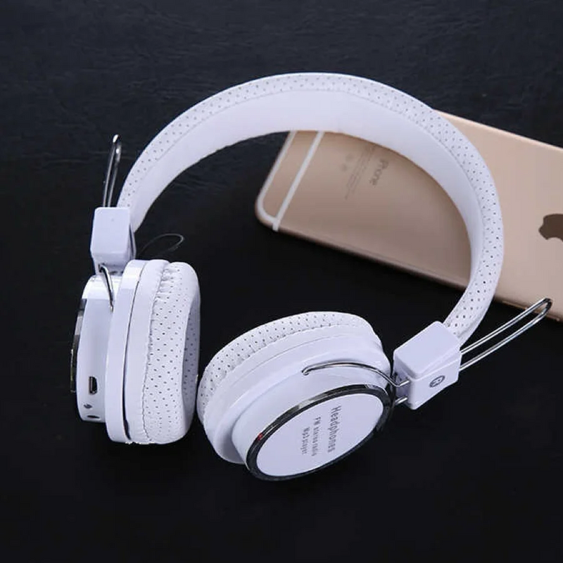 Fone De Ouvido Sem Fio bluetooth fm mp3 Micro Sd Usb B-05 Headphone Universal Sd P2 B05