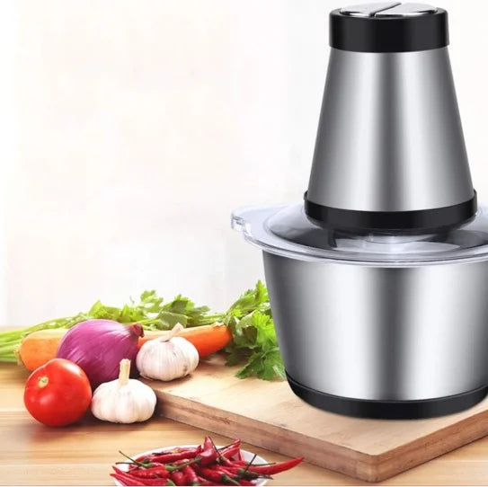 Processador de Alimentos Elétrico 2L 110V – Potência e Praticidade na Sua Cozinha!