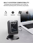 Leitor de Código de Barras Fixo  Rápido e Versátil