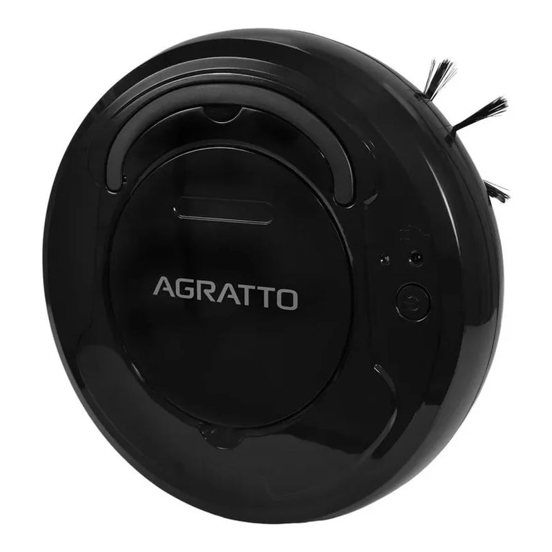 Robô Aspirador de Pó Agratto Praticci Black 3W