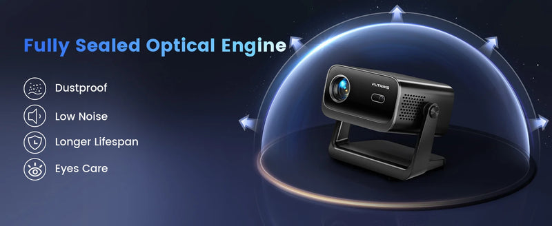 Wimius Mini Projetor – Cinema em Casa em Full HD 1080p!