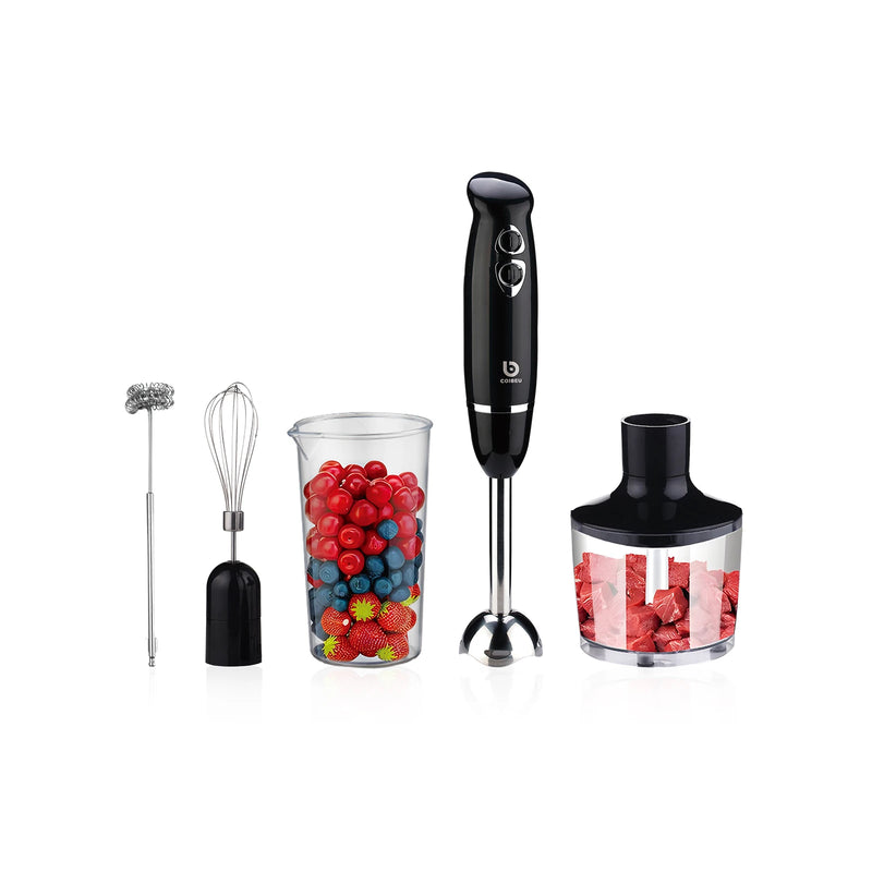 Mixer Power Inox 5 em 1 Coibeu – 600W de Potência e Versatilidade Profissional!