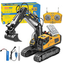 Escavadeira de controle remoto Veículos de construção RC com luzes e sons, presente para crianças .