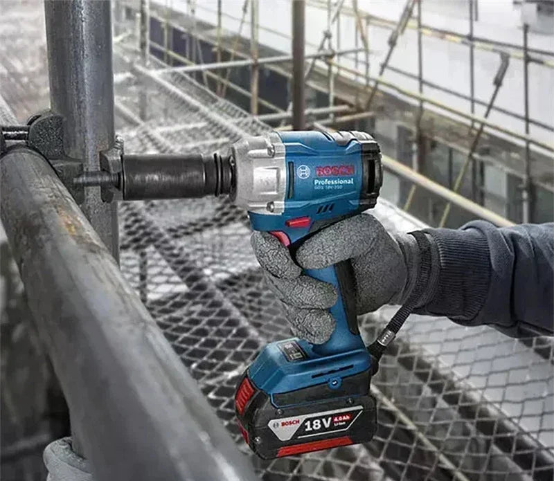 Chave de Impacto Bosch GDS 18V-350 – Sem Fio, Brushless, Profissional