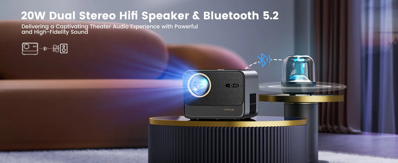 Projetor Wimius K9 4K – Cinema em Casa com Qualidade Incrível!