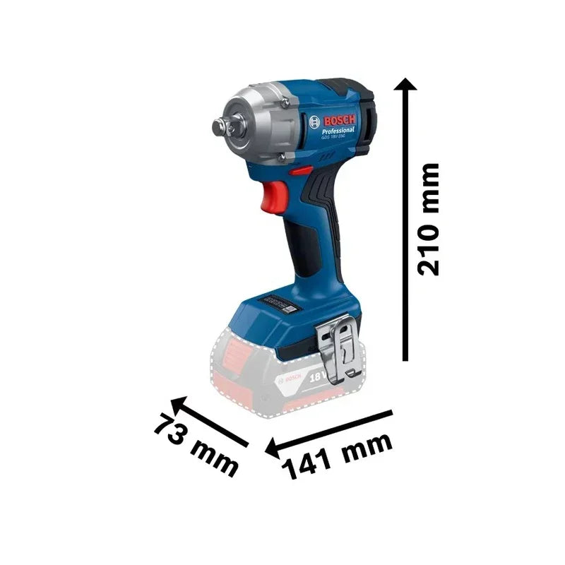 Chave de Impacto Bosch GDS 18V-350 – Sem Fio, Brushless, Profissional
