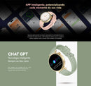 Smartwatch Feminino AURAFIT ELLA 2 – Elegância, Saúde e Conectividade em um só Relógio!
