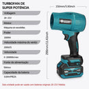Soprador Turbofan Sem Escova 1500W, 200 m/s e rotação de 0-150.000 R/MIN – Potente, Versátil e Compacto