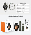 Smartwatch AURAFIT GPS-G12 – Tecnologia, Saúde e Estilo no Seu Pulso!