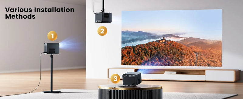 Projetor Wimius K9 4K – Cinema em Casa com Qualidade Incrível!