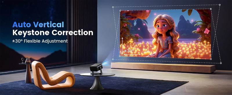 Wimius Mini Projetor – Cinema em Casa em Full HD 1080p!