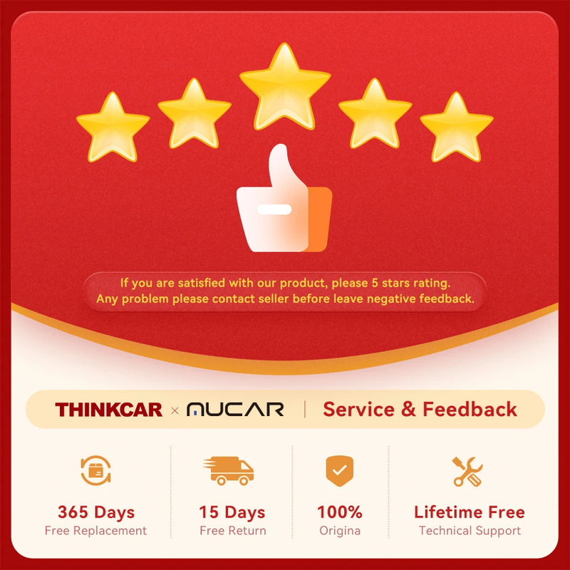 Scanner Automotivo THINKCAR THINKSCAN 689BT – Scanner OBD2 Profissional com Tela Touch de 8" e Atualização Vitalícia