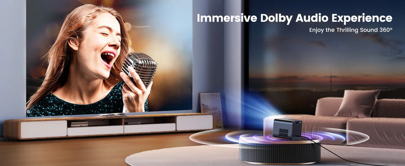 Projetor Wimius K9 4K – Cinema em Casa com Qualidade Incrível!