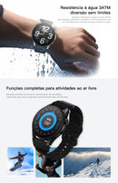 Smartwatch AURAFIT GPS-G12 – Tecnologia, Saúde e Estilo no Seu Pulso!