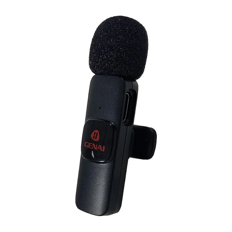 Microfone Lapela Sem Fio K8 – Compatível com Android USB Tipo C