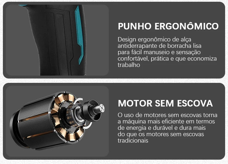 Soprador Turbofan Sem Escova 1500W, 200 m/s e rotação de 0-150.000 R/MIN – Potente, Versátil e Compacto