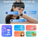 Smartwatch Feminino AURAFIT ELLA 2 – Elegância, Saúde e Conectividade em um só Relógio!