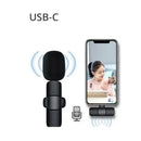 Microfone Lapela Sem Fio K8 – Compatível com Android USB Tipo C