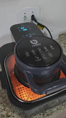 Fritadeira Elétrica Coibeu Sem Óleo 7L — Air Fryer Digital Touch Screen