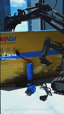 Escavadeira de controle remoto Veículos de construção RC com luzes e sons, presente para crianças .